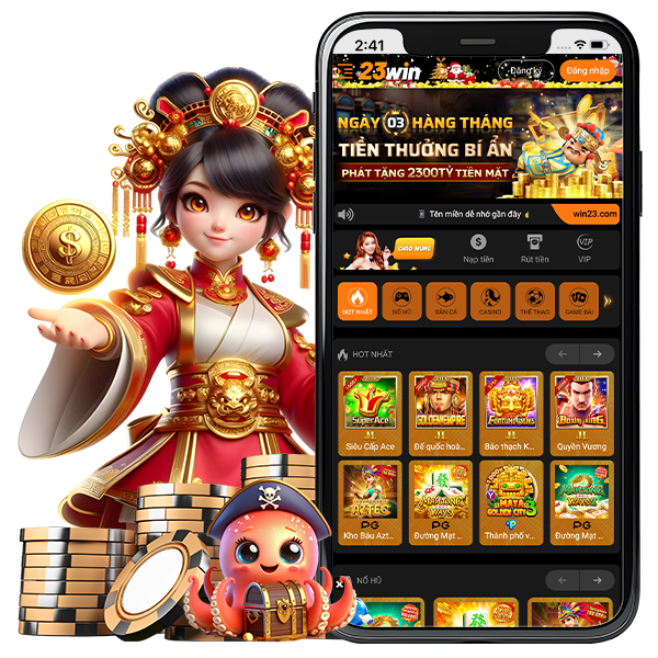 Giao diện mobi của 23win